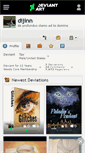 Mobile Screenshot of dijinn.deviantart.com