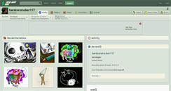 Desktop Screenshot of hardcorerocker117.deviantart.com