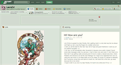 Desktop Screenshot of laurazel.deviantart.com