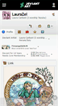 Mobile Screenshot of laurazel.deviantart.com