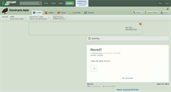 Desktop Screenshot of dominant-male.deviantart.com