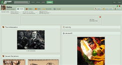 Desktop Screenshot of deino.deviantart.com