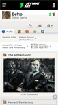 Mobile Screenshot of deino.deviantart.com