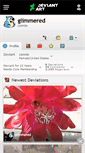 Mobile Screenshot of glimmered.deviantart.com