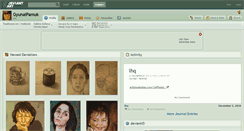 Desktop Screenshot of gyunaipamuk.deviantart.com