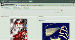 Desktop Screenshot of frankensteinbabe.deviantart.com