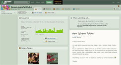 Desktop Screenshot of eeveeloversfanclub.deviantart.com