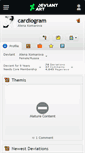 Mobile Screenshot of cardiogram.deviantart.com