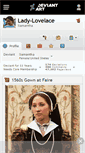 Mobile Screenshot of lady-lovelace.deviantart.com