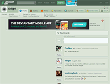 Tablet Screenshot of airiight.deviantart.com