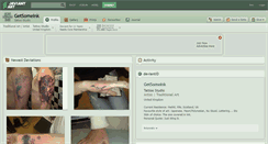 Desktop Screenshot of getsomeink.deviantart.com