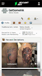 Mobile Screenshot of getsomeink.deviantart.com
