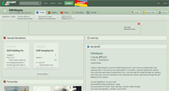 Desktop Screenshot of hiimissyou.deviantart.com