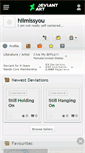 Mobile Screenshot of hiimissyou.deviantart.com