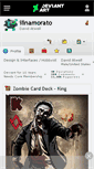 Mobile Screenshot of ilinamorato.deviantart.com