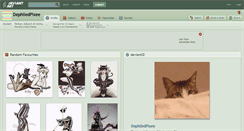Desktop Screenshot of dephiledpixee.deviantart.com