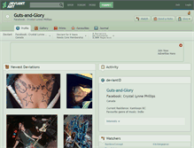 Tablet Screenshot of guts-and-glory.deviantart.com