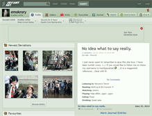 Tablet Screenshot of emokrory.deviantart.com