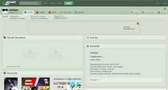 Desktop Screenshot of emisan.deviantart.com