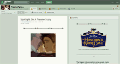 Desktop Screenshot of fresmefans.deviantart.com