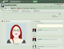 Tablet Screenshot of beautifullychaotic.deviantart.com
