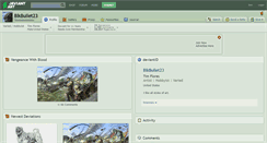 Desktop Screenshot of blkbullet23.deviantart.com