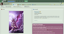 Desktop Screenshot of harpyqueen.deviantart.com