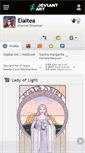 Mobile Screenshot of elaitea.deviantart.com