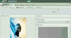 Desktop Screenshot of candra-cj.deviantart.com