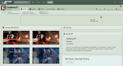 Desktop Screenshot of goddessa39.deviantart.com