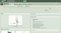 Desktop Screenshot of mentyclean.deviantart.com