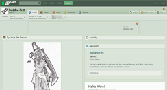 Desktop Screenshot of buddha-fett.deviantart.com
