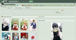 Desktop Screenshot of kurointhenightsky.deviantart.com