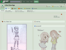 Tablet Screenshot of liloo-drawings.deviantart.com