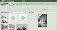 Desktop Screenshot of kindaseiha.deviantart.com