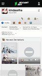 Mobile Screenshot of kindaseiha.deviantart.com