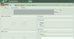 Desktop Screenshot of bellyplz.deviantart.com