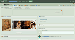 Desktop Screenshot of anorexia2222.deviantart.com