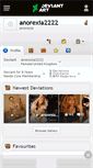 Mobile Screenshot of anorexia2222.deviantart.com