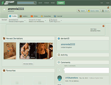 Tablet Screenshot of anorexia2222.deviantart.com