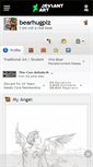 Mobile Screenshot of bearhugplz.deviantart.com