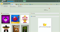 Desktop Screenshot of johnatanmoran.deviantart.com