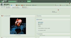 Desktop Screenshot of igorlaptev.deviantart.com
