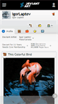 Mobile Screenshot of igorlaptev.deviantart.com