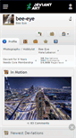 Mobile Screenshot of bee-eye.deviantart.com