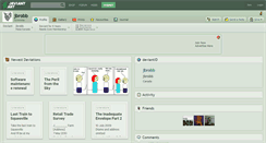 Desktop Screenshot of jbrobb.deviantart.com