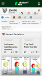 Mobile Screenshot of jbrobb.deviantart.com