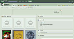 Desktop Screenshot of jurjevich.deviantart.com