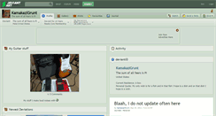 Desktop Screenshot of kamakazigrunt.deviantart.com