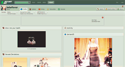 Desktop Screenshot of bebeflower.deviantart.com